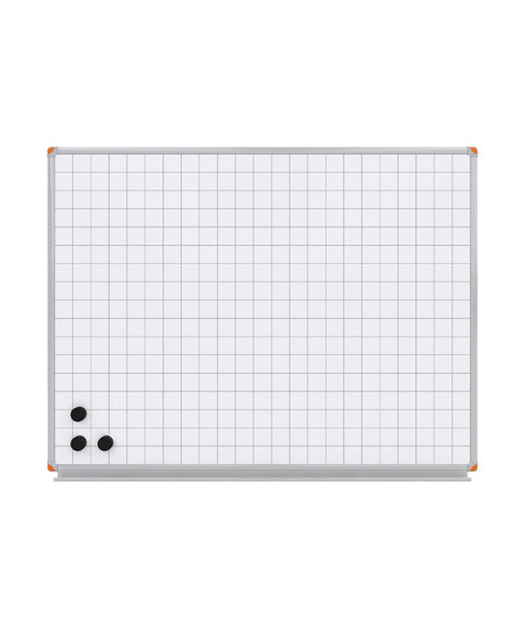 Tabla Whiteboard pătrățele 60x90 cm, ELEGANT